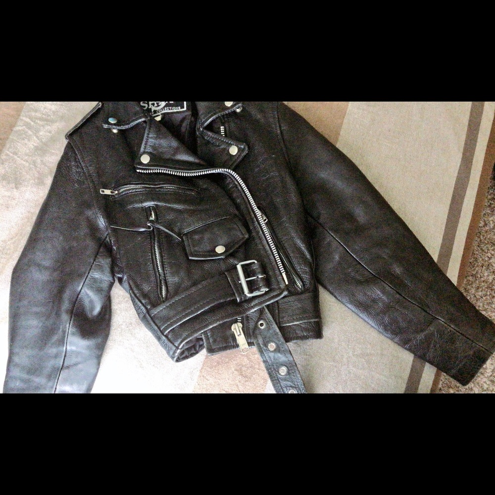 Leather Motorcycle jacket